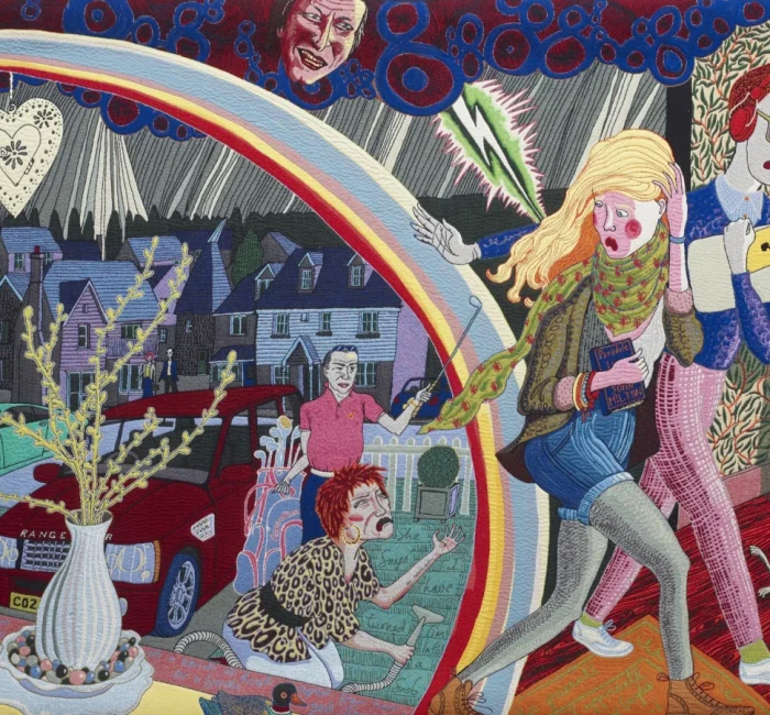 Grayson Perry - expulsion from number 8 eden - Tapiceri